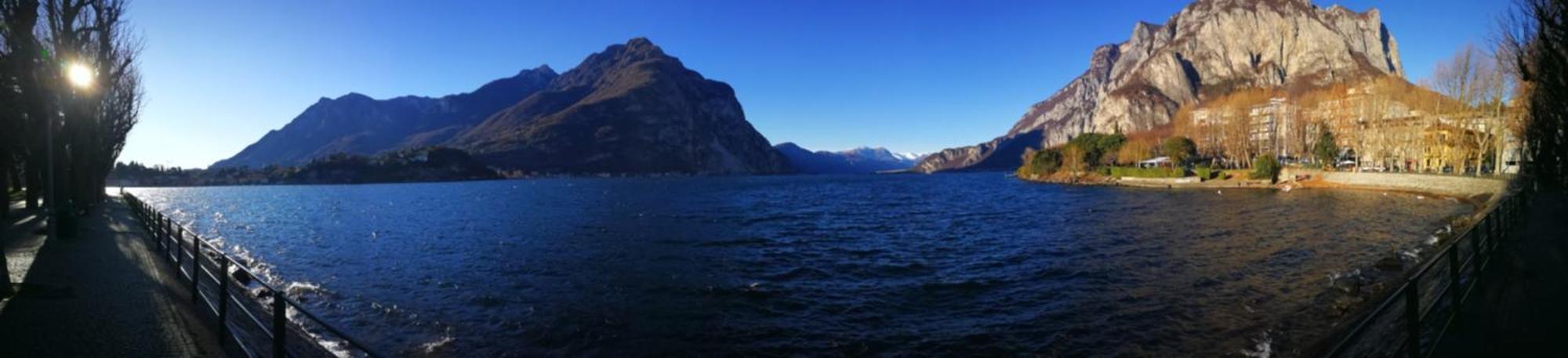 Big Romantic Lake View & Terrace Apartman Lecco Kültér fotó