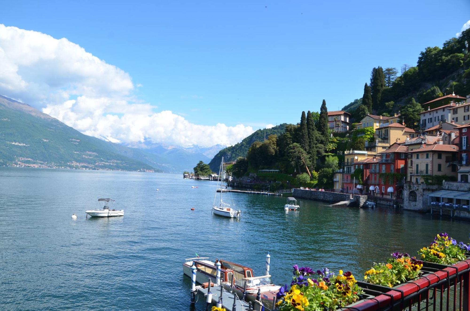 Big Romantic Lake View & Terrace Apartman Lecco Kültér fotó